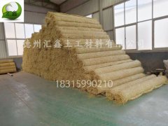 寧夏王經理訂購20000平方米植物纖維毯準備裝車